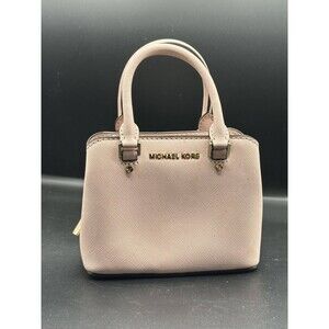 Michael Kors Savannah Mini Pink Crossbody Hand Bag